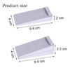 Rubber Door Stoppers 2 Pack - Heavy Duty No-Slip, Adjustable