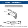 DIN Rail Terminal Block, CTRICALVER Universal Class Terminal Block Kit,