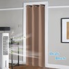 RYB HOME Thermal Insulated Door Curtains, Room Darkening Privacy Doorway