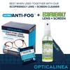 OPTICALINEA ULTRA ANTI-FOG LENS CLEANING WIPES (100 count) and ECOFRIENDLY