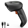 Alacrity 2.4GHz Wireless Laser Barcode Scanner,100 scans/sec,Compatible with Windows/Mac/Android/Linux,40 Hours