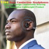IHAO True Bone Conduction Headphones Open Ear Headset Able to