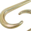 Gooeap Yellow Zinc Plated 15" Inch J Hook Heavy Duty