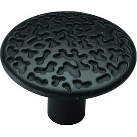 Hickory Hardware P102-CB 1-1/4-Inch Southwest Lodge Knob, Colonial Black