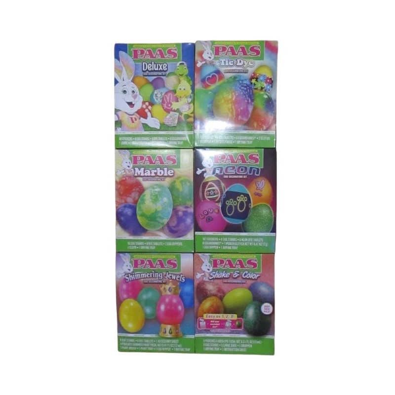 Paas Easter Egg Decorating Kit Food Safe Coloring Eggs Dye