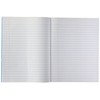School Smart Stitched Cover Composition Book, Red Margin, 8 x