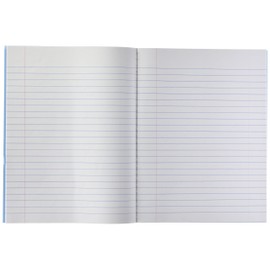 School Smart Stitched Cover Composition Book, Red Margin, 8 x 10-1/2 Inches, 72 Pages