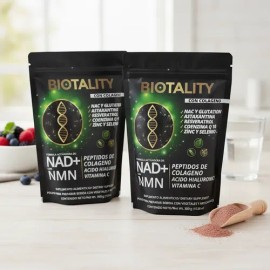 2 Biotalitys Fórmula Antiedad Péptidos De Colágeno Nad Nmn                                                                                            