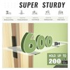 Floating Shelf Brackets Heavy Duty 3/8" Thick 4 Pack 16"