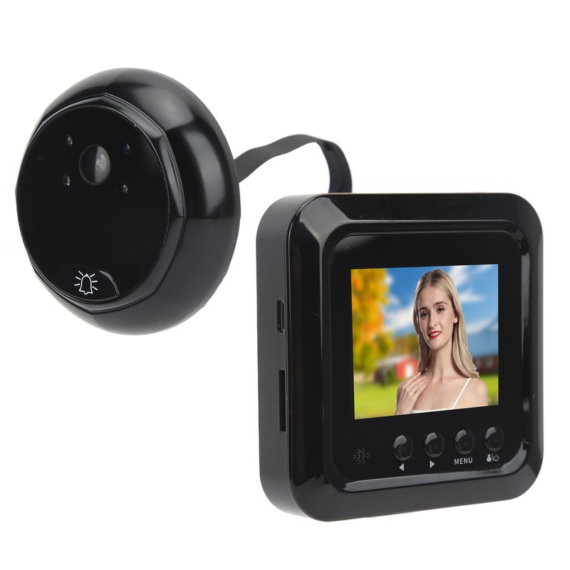 2.4in 1MP Smart Peephole Viewer Video Door Bell 160 Degree