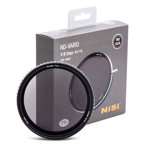 NiSi Variable ND Filter TRUE COLOR VARIO 1-5stops (ND2-32) 82mm