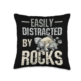Stacking Game Zen Rock Stacking Art Stone Hobby Hobby Distracted Balancing Rock Stacking Throw Pillow, 16x16, Multicolor