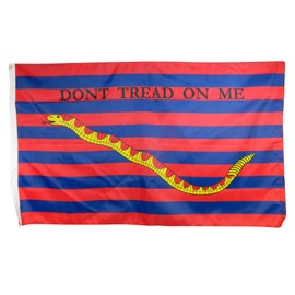 South Carolina Naval Ensign Revolutionary War Flag, "Dont Tread On Me", Made in USA (2x3')