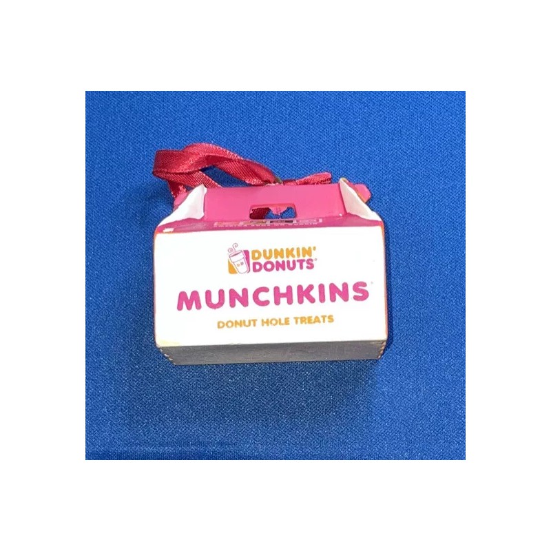 Dunkin Donuts 2013 Box of Munchkins Donut Hole Treats Christmas