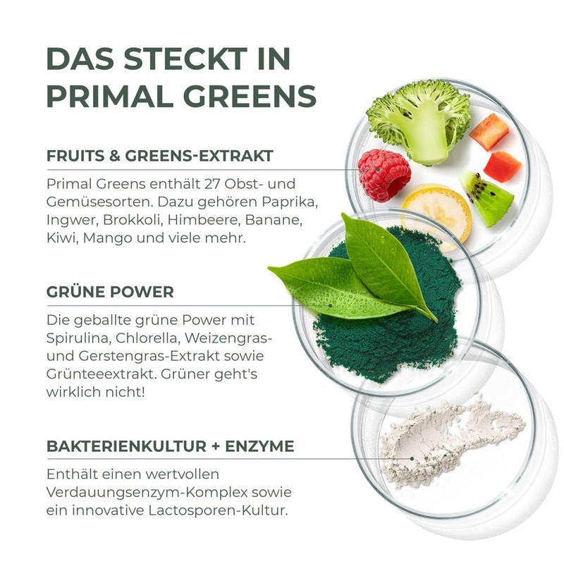 Primal Harvest® Primal Greens Powder (60 Servings) (Original)