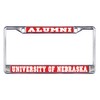 Nebraska Plate_Frame (Domed Nebraska Alumni Frame (27116))