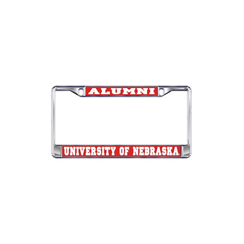 Nebraska Plate_Frame (Domed Nebraska Alumni Frame (27116))