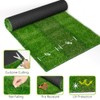 LITA Artificial Grass Rug Outdoor Artificial Turf 1FTX62FT Green Zebra