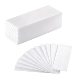 400 Pcs Professional Wax Strips, 4 x 10cm Non-Woven Hair Removal Strips for Face and Body, High Density Waxing Strips for Sugar Wax and Soft Wax, Small Size for Eyebrow, Bulk Pack