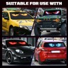 VDIKKS 2PCS Synchronized Devil Eyes Light for Cars, 14.6”X3.6” Flex