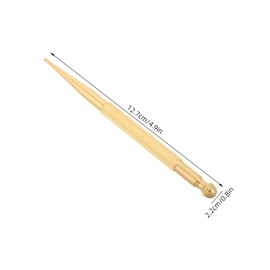 SAFIGLE Foot Reflexology Tool Massage Wand Acupoint Brass Stick for Muscle Relaxation Portable