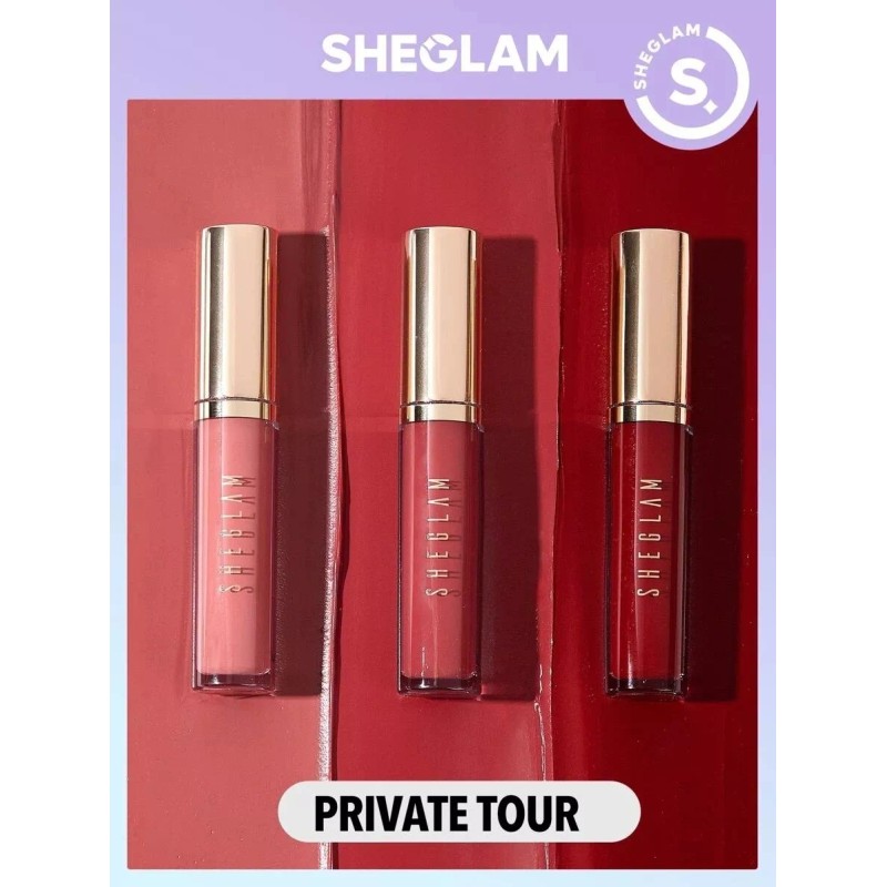 Sheglam Matte Allure Set De 3 Lápiz Labial Líquido