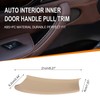 DIRBOERF Passenger Side Beige Pull Handle Covers Compatible for X3