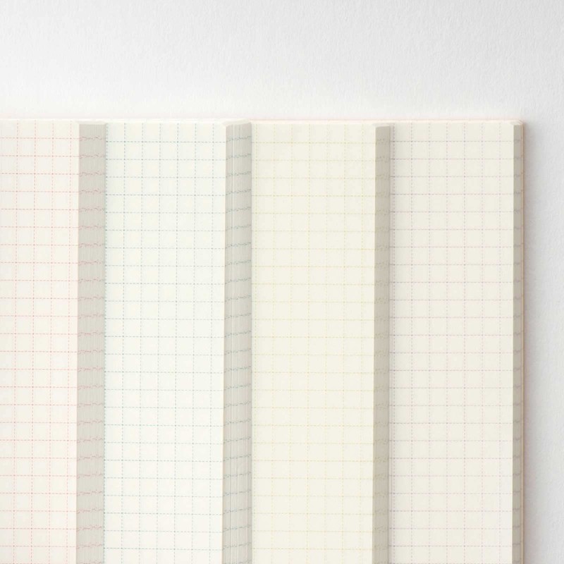 HOBONICHI Almost Daily Notebook 2023 Accessories, Graph Notebook (A6), 0.1