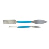 Silverline Plasterers Leaf & Square Set 2pce 8 x 192mm