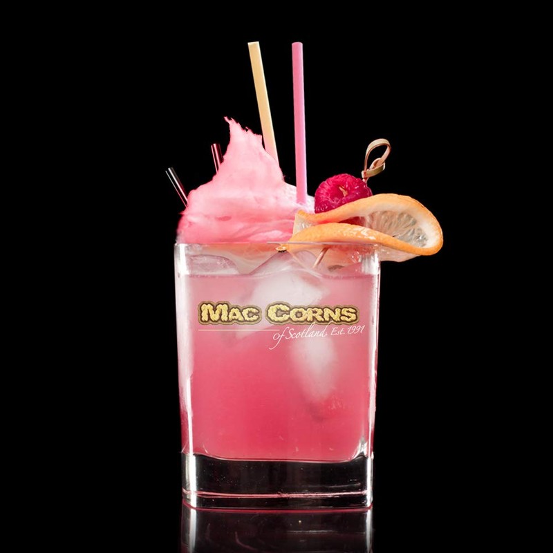 Mac-Corns Pink Cotton Candy Floss - Mega Bucket - 10ltr