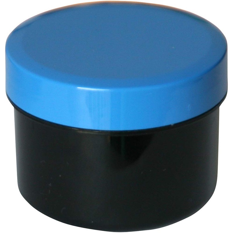 30 Ointment Containers, Cream Jars, Flat Black, 35 ml Capacity