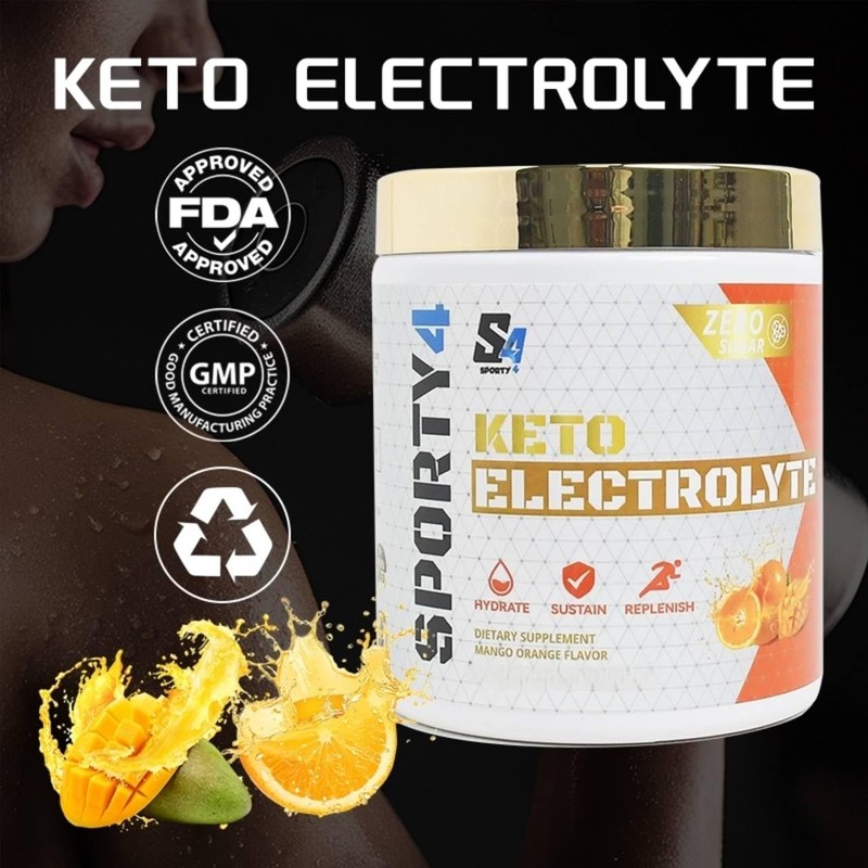 Electrolytes Keto 30 Days Supply | 30 Serving Electrolyte Powder