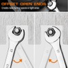 HORUSDY 15-Piece Metric Wrench Sets, Premium Combination Wrench Set Metric