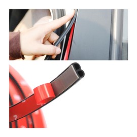 CGEAMDY 8 m Car Weather Protection, Sealing Tape for Doors, B-Shape Universal Car Door Rubber Sealing Strips, Strip Sound Insulation for Car, Truck, Door, Window Decor