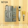 Mini Ratchet Screwdriver Bit Set with Reversible Handle, Magnetic Extension
