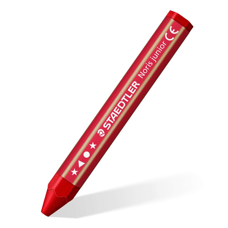 STAEDTLER Noris Junior 224 Wax Crayon, Perfect for Small Children's
