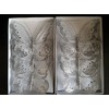 Glitter Mesh Butterflies 18cm x6 (Silver)