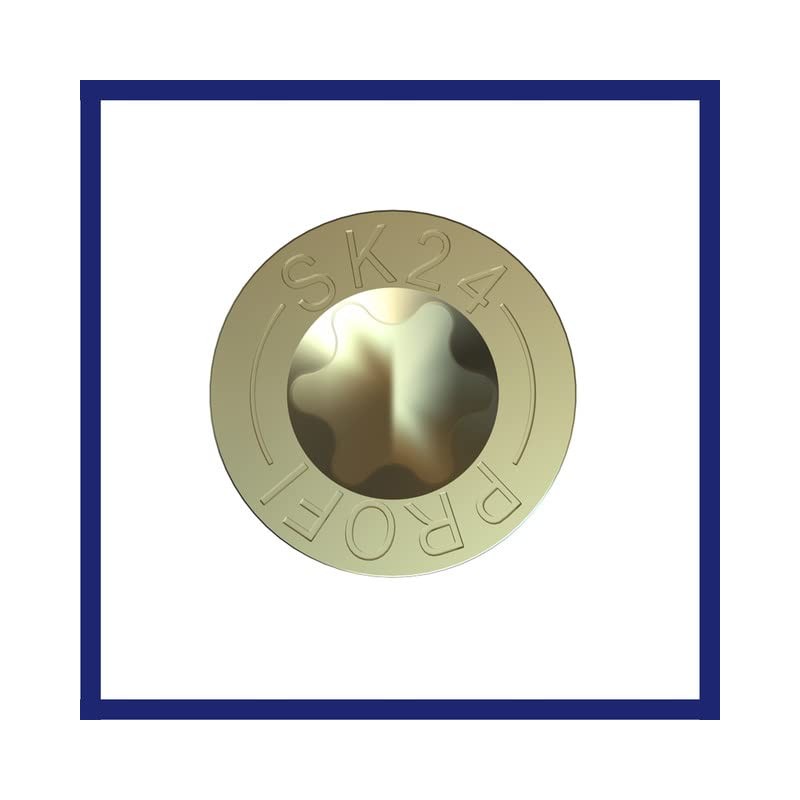 Professional Chipboard Screw, Countersunk Head, Galvanised, Protected Against Rust -