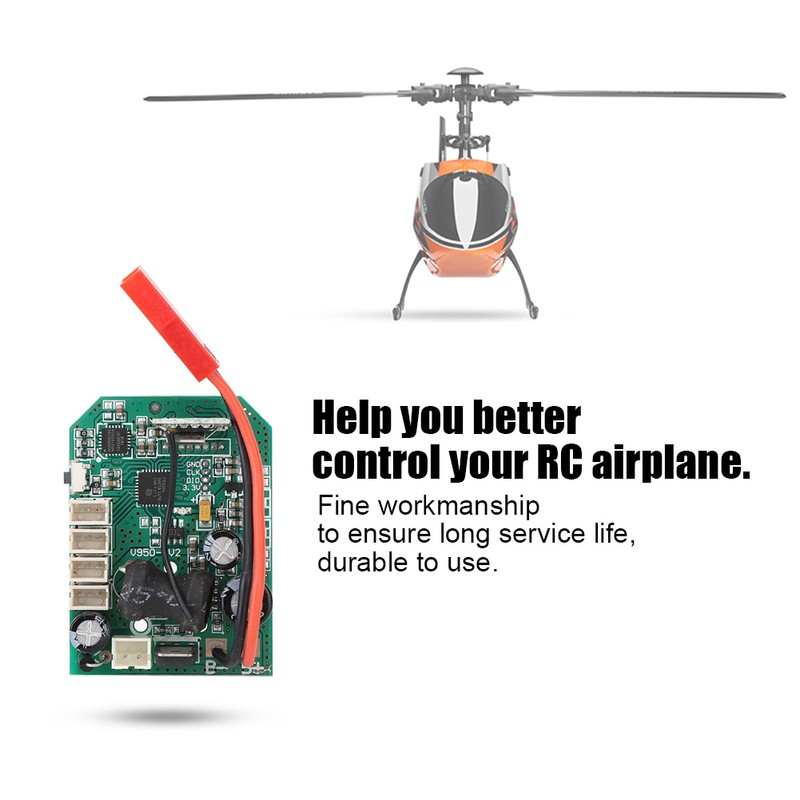 Receiver Replacement Fits for Wltoys V950 RC Airplanes Helicopter