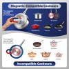Zomagas Portable Commercial Induction Cooktop,1800W Induction Burner with Sensor Touch