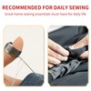 2 Pieces Adjustable Silver Cloud Design Sewing Thimble Rings, Metal