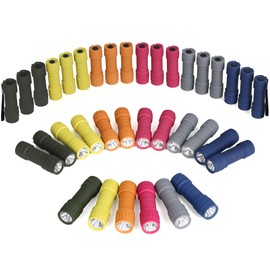 SEAMAGIC 36-Pack Small Flashlights Set, Super Bright 100 Lumen LED Flashlight Pack with 108-Piece AAA Batteries Included, Mini Flashlight, Outdoor Flashlight for Camping, Hiking, Emergency