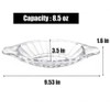 MQMCPDS 4-Piece Set of Glass Banana Split Dish Boats -