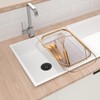 Over The Sink Colander Strainer Basket Premium Quality Stainless Steel