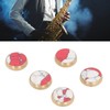 5Pcs Trumpet Finger Buttons Valve Caps Cover Replacement Maintenance Accessories