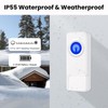 Wireless Door Bell, PHYSEN Waterproof Doorbell Chimes for Home Operating
