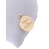 Maison de Fleur Women's Satin Ribbon Key Ring, ice green