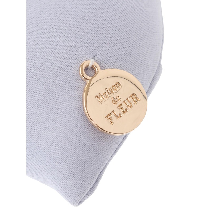 Maison de Fleur Women's Satin Ribbon Key Ring, ice green