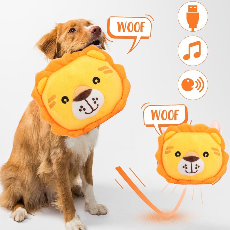 Squeaky Moving Ball Toy Singing Dancing Improve Language Skills Plush