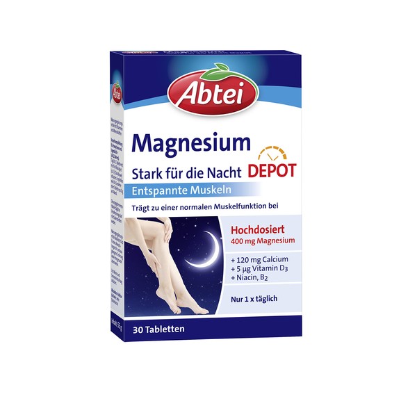 Abbey '30 Tablets Magnesium High for the night